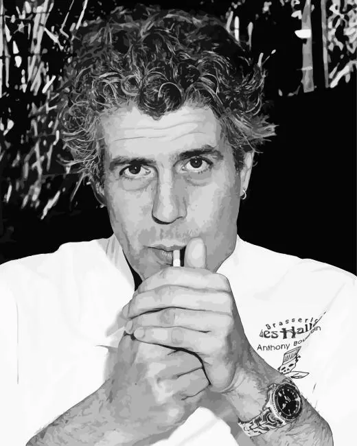 Anthony Bourdain Diamond Paints Anthony Bourdain Diamond Painting