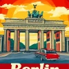 Berlin Germany Brandenburg Gate Diamond Painting