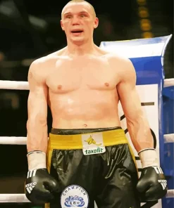 Boxer Sebastian Sylvester Diamond Painting