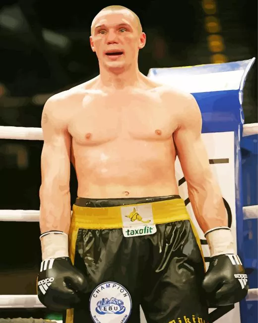 Boxer Sebastian Sylvester Diamond Dotz Boxer Sebastian Sylvester Diamond Painting