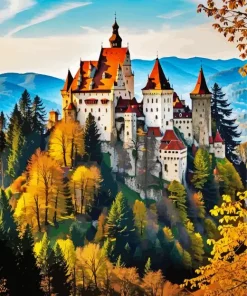 Bran Castle Diamond Painting