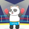 Cartoon Boxer Panda Diamond Painting