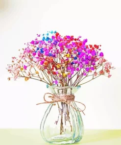 Colorful Baby Breath Diamond Painting