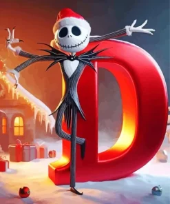 D Jack Skellington Diamond Painting