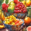 Fresh Fruit Bowl Diamond Painting