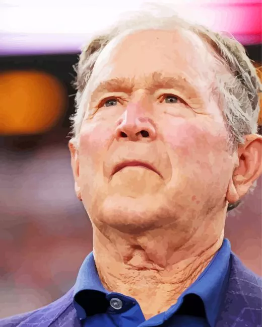 George Walker Bush Diamond Dotz George Walker Bush Diamond Painting