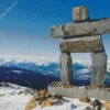 Inukshuk Whistler Diamond Painting