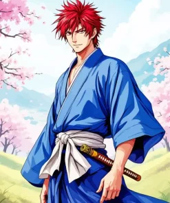 Kenshin Himura Character Diamond Painting