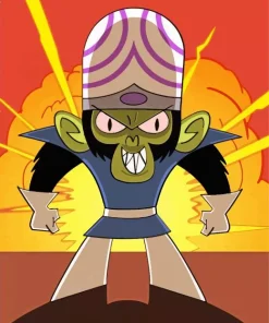 Mojo Jojo Character Diamond Painting