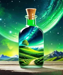 Nature Bottle Scenery Diamond Painting