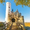 Schloss Lichtenstein Castle Diamond Painting