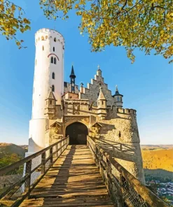 Schloss Lichtenstein Castle Diamond Painting