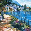 Sunlit Stroll by Howard Behrens Diamond Painting