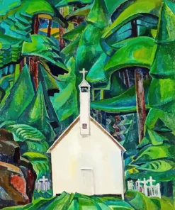 The Indian Church Emily Carr Diamond Painting