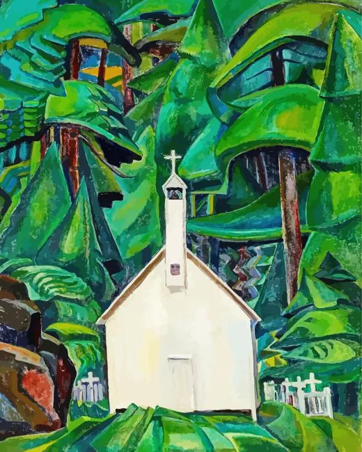 The indian church emily carr Diamond Paintings The Indian Church Emily Carr Diamond Painting