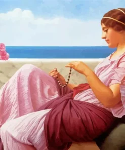 A Souvenir By John Godward Diamond Painting