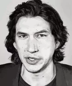 Adam Driver Diamond Painting