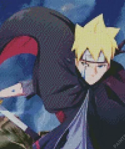 Boruto Uzumaki Character Diamond Painting