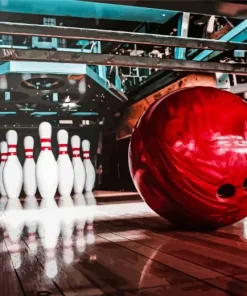 Bowling Game Diamond Painting