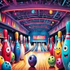 Bowling Game Art Diamond Painting