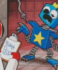 Boxy Blue Diamond Painting