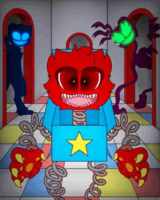 boxy boo Project Playtime Diamond Dotz Boxy Boo Project Playtime Diamond Painting