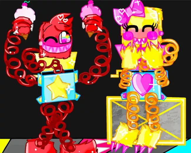 boxy boo and box she boo Diamond Dotz Boxy Boo And Box She Boo Diamond Painting