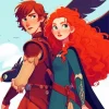 Brave Merida Boyfriend Diamond Painting