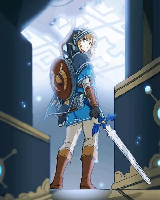 breath of the wild link Diamond Dotz Breath Of The Wild Link Diamond Painting