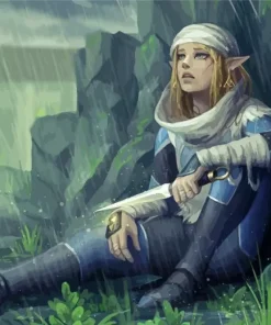 Breath Of The Wild Sheik Diamond Painting