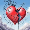 Broken Heart Art Diamond Painting
