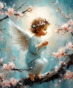 Cherub Diamond Painting