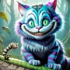 Cheshire Cat Diamond Painting