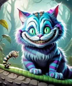 Cheshire Cat Diamond Painting