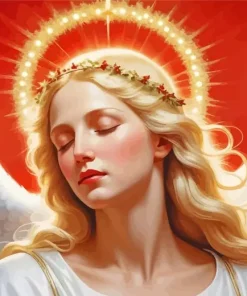 Christmas Angel Diamond Painting