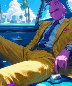 Classy Majin Buu Art Diamond Painting