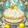 Cool Flowers And Lemons Diamond Painting