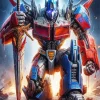 Cool Optimus Prime Diamond Painting