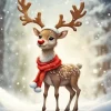 Cool Rudolph Diamond Painting
