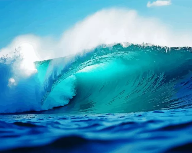 crashing wave Diamond Paints Crashing Wave Diamond Painting