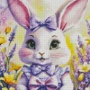 Cute Bunny Diamond Painting