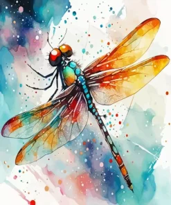 Cute Dragonfly Diamond Painting