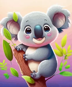 Cute Koala Art Diamond Painting