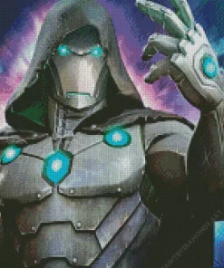 Doom Iron Man Diamond Painting