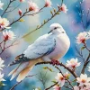 Dove Art Diamond Painting