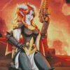 Draenei Tiefling Art Diamond Painting