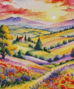 Dreamy Landscape Art Diamond Painting