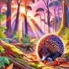 Echidna Animal Diamond Painting