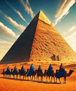 Egypt Camels Diamond Painting