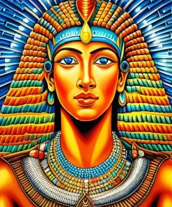 Egyptian Pharaoh Art Diamond Painting